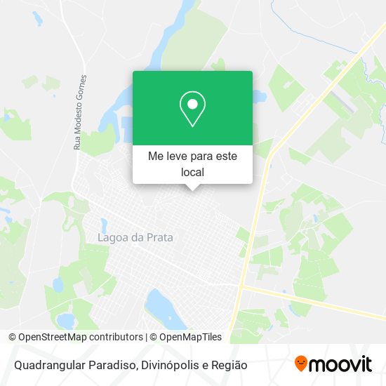 Quadrangular Paradiso mapa
