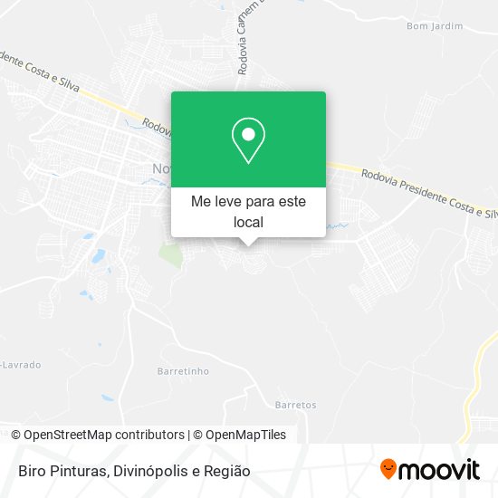 Biro Pinturas mapa