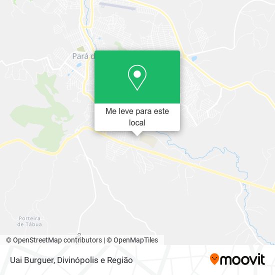 Uai Burguer mapa