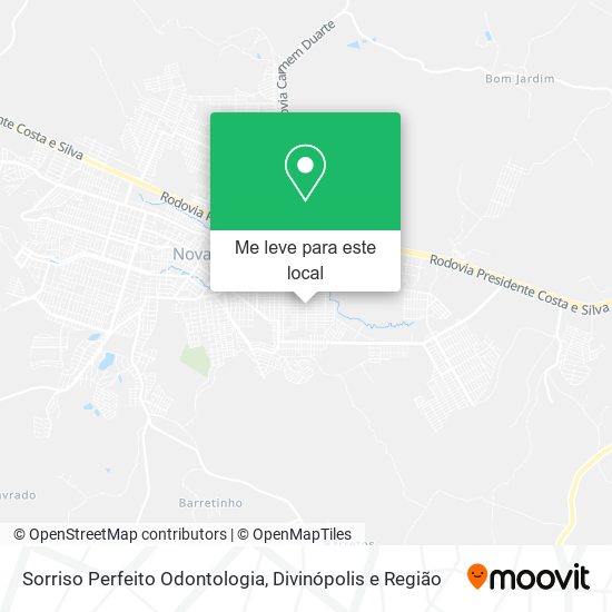 Sorriso Perfeito Odontologia mapa