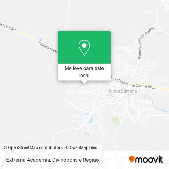 Extrema Academia mapa