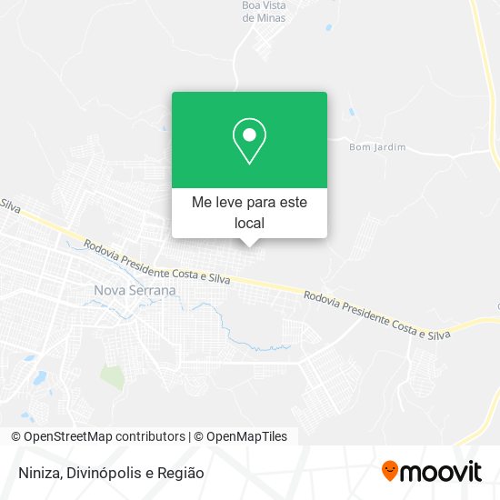 Niniza mapa