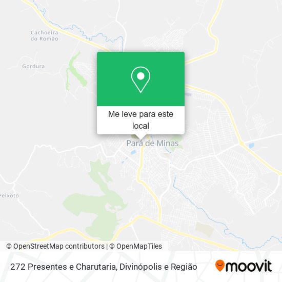 272 Presentes e Charutaria mapa