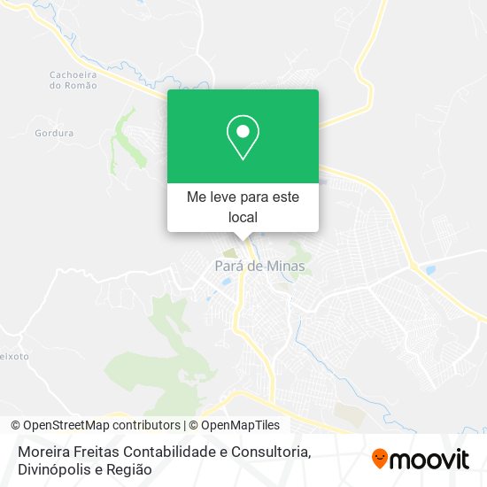 Moreira Freitas Contabilidade e Consultoria mapa