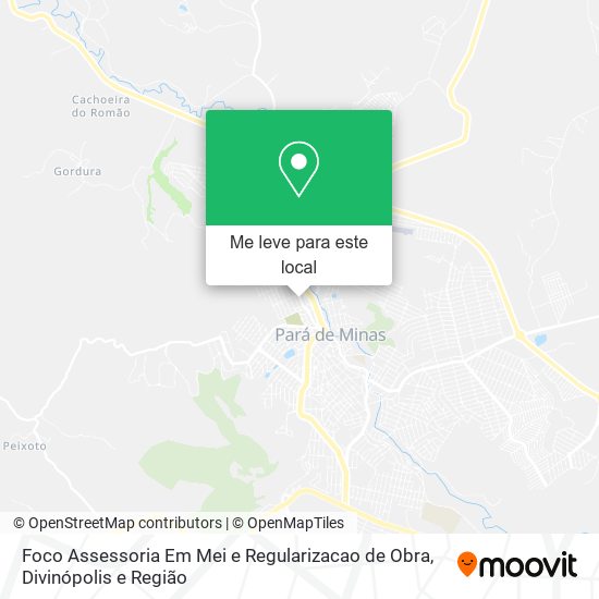 Foco Assessoria Em Mei e Regularizacao de Obra mapa