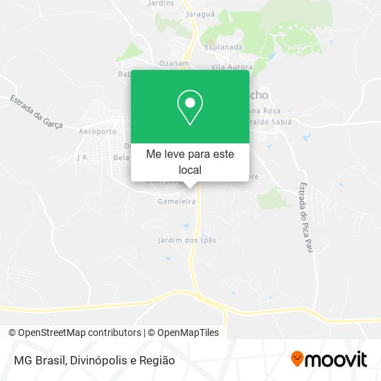 MG Brasil mapa