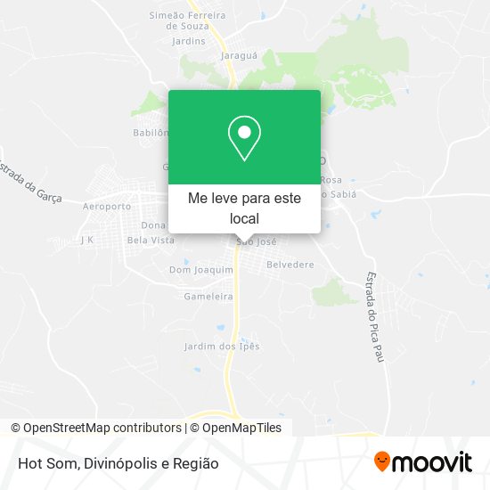 Hot Som mapa