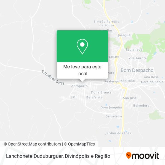 Lanchonete.Duduburguer mapa