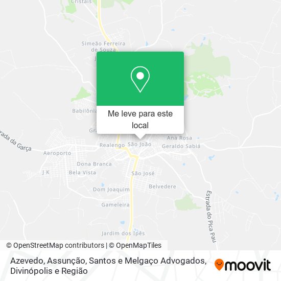Azevedo, Assunção, Santos e Melgaço Advogados mapa