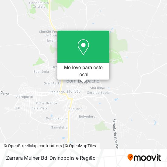 Zarrara Mulher Bd mapa