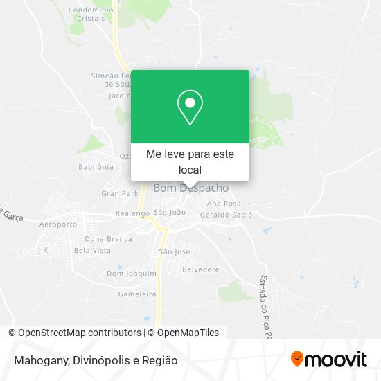 Mahogany mapa