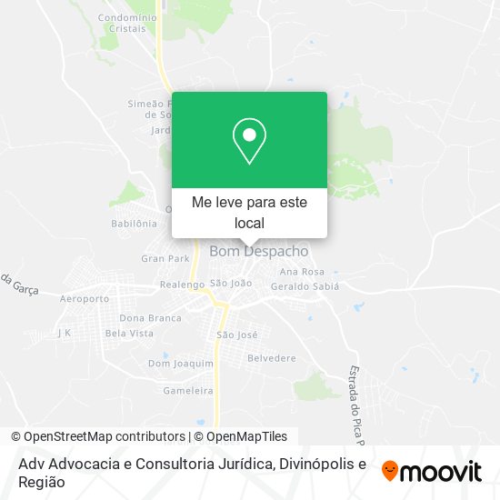 Adv Advocacia e Consultoria Jurídica mapa