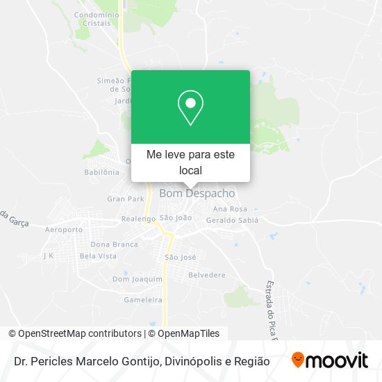Dr. Pericles Marcelo Gontijo mapa