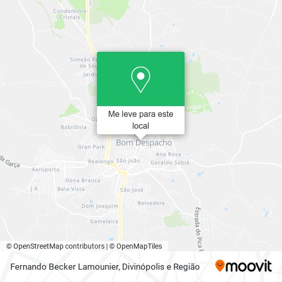 Fernando Becker Lamounier mapa