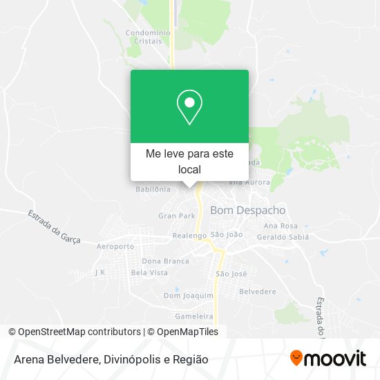 Arena Belvedere mapa