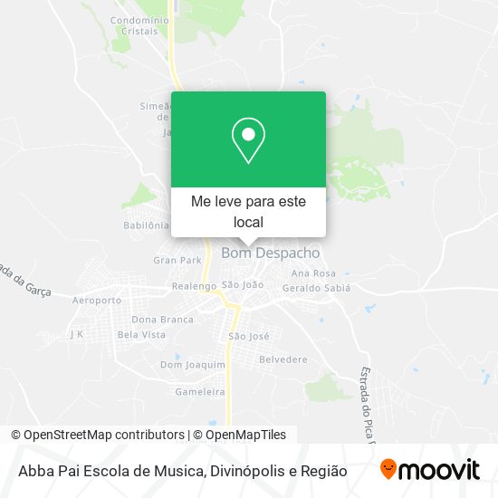 Abba Pai Escola de Musica mapa