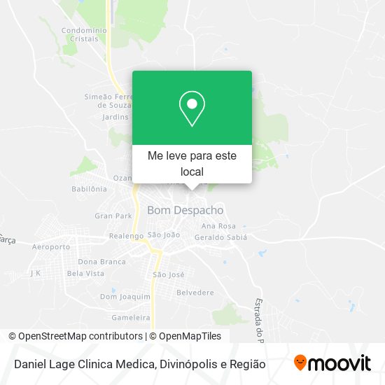 Daniel Lage Clinica Medica mapa