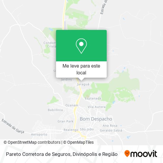 Pareto Corretora de Seguros mapa