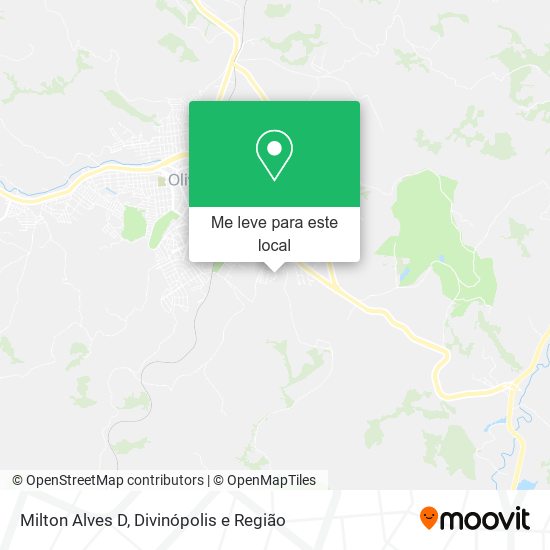 Milton Alves D mapa