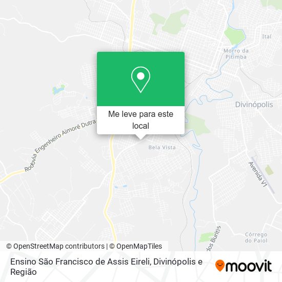 Ensino São Francisco de Assis Eireli mapa