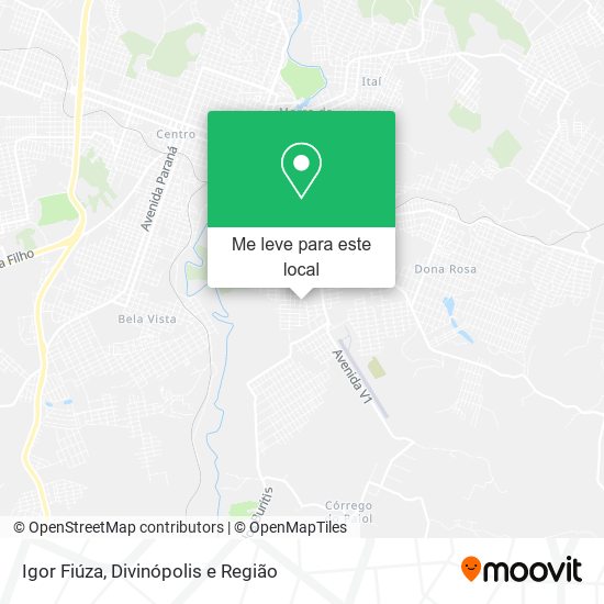 Igor Fiúza mapa