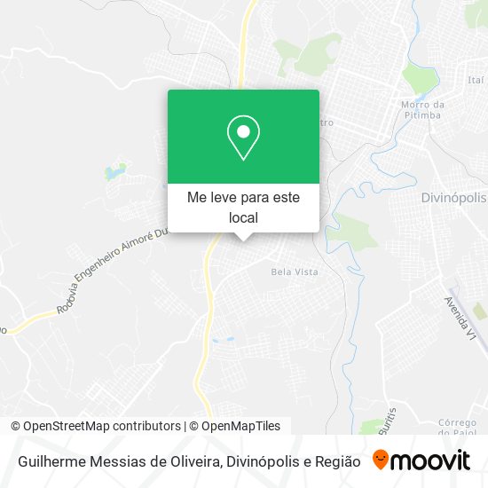 Guilherme Messias de Oliveira mapa