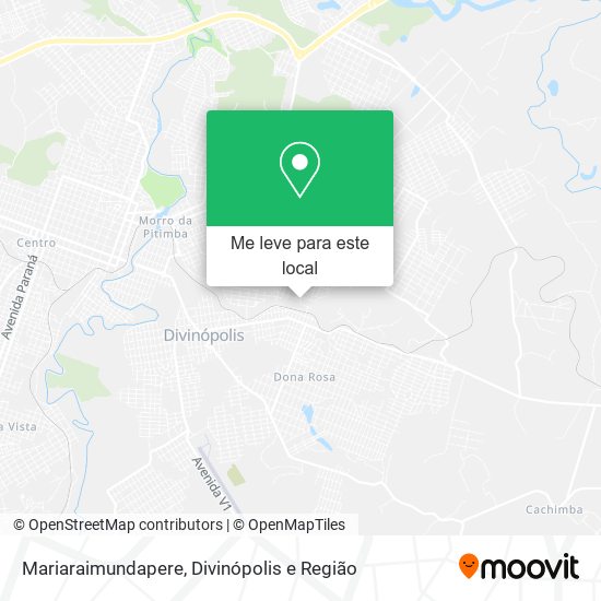 Mariaraimundapere mapa