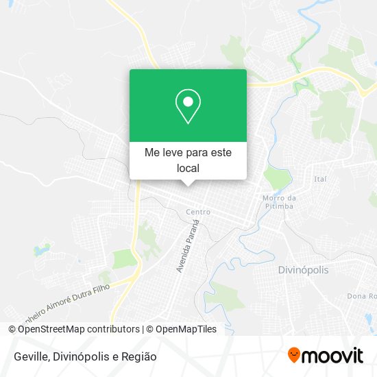 Geville mapa