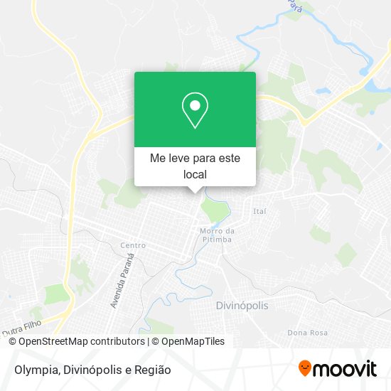 Olympia mapa