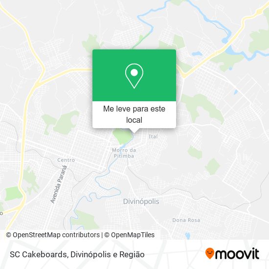 SC Cakeboards mapa
