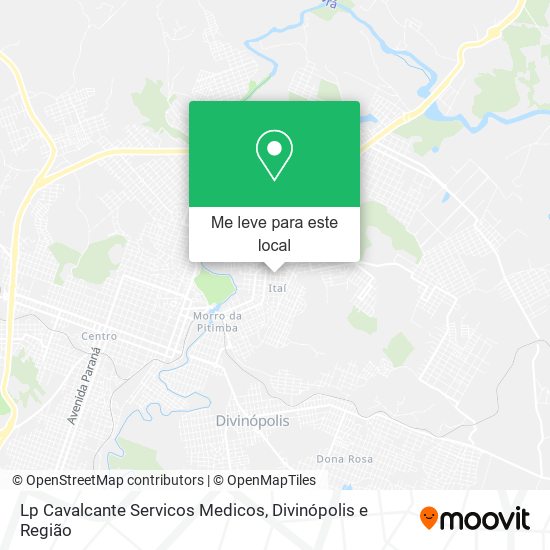 Lp Cavalcante Servicos Medicos mapa