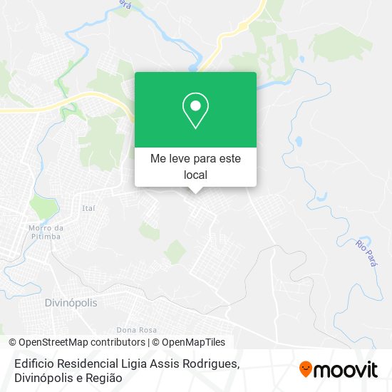 Edificio Residencial Ligia Assis Rodrigues mapa