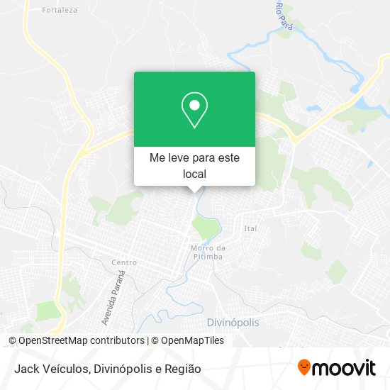 Jack Veículos mapa