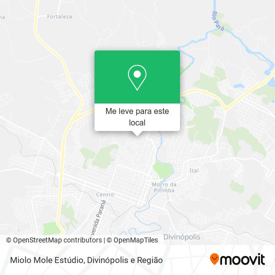 Miolo Mole Estúdio mapa