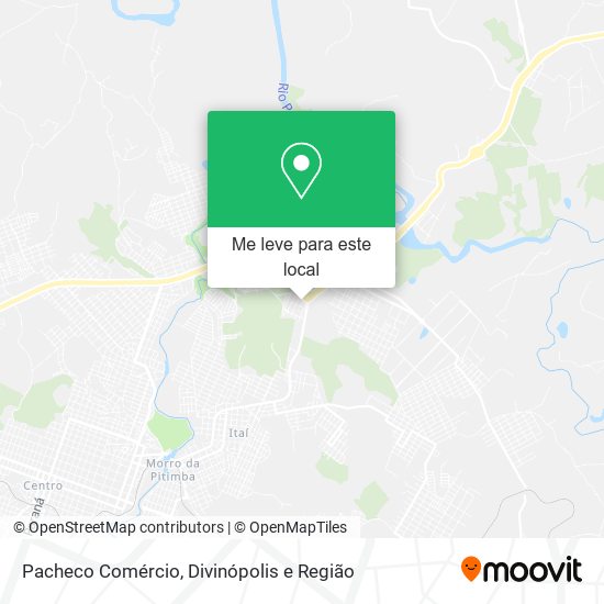 Pacheco Comércio mapa