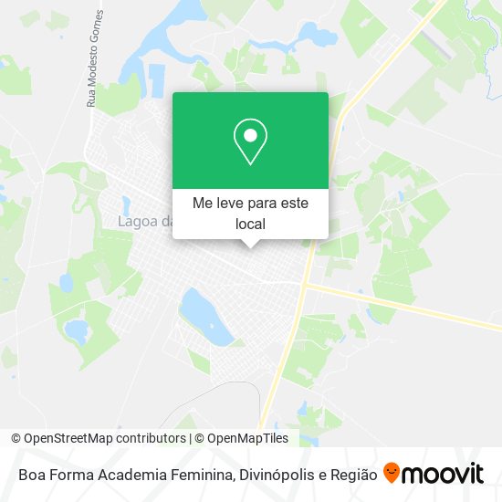 Boa Forma Academia Feminina mapa