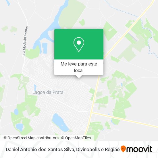Daniel Antônio dos Santos Silva mapa