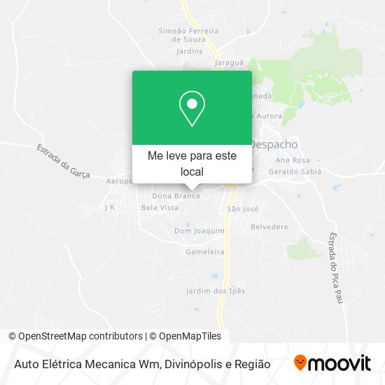 Auto Elétrica Mecanica Wm mapa