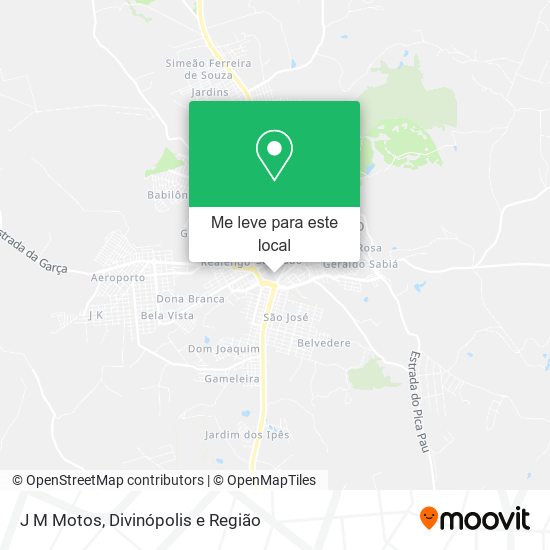 J M Motos mapa