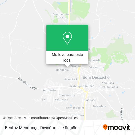 Beatriz Mendonça mapa