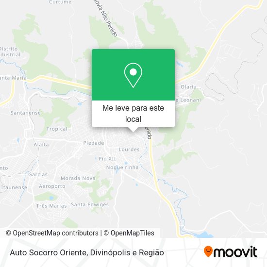 Auto Socorro Oriente mapa