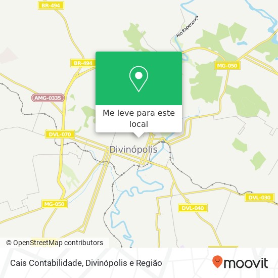 Cais Contabilidade mapa