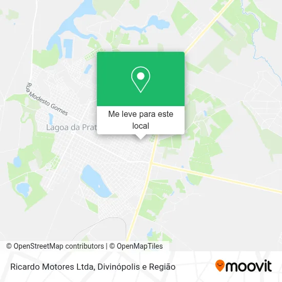 Ricardo Motores Ltda mapa