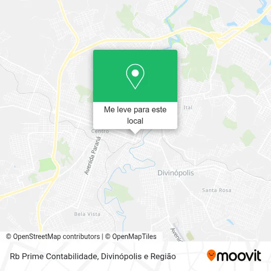 Rb Prime Contabilidade mapa
