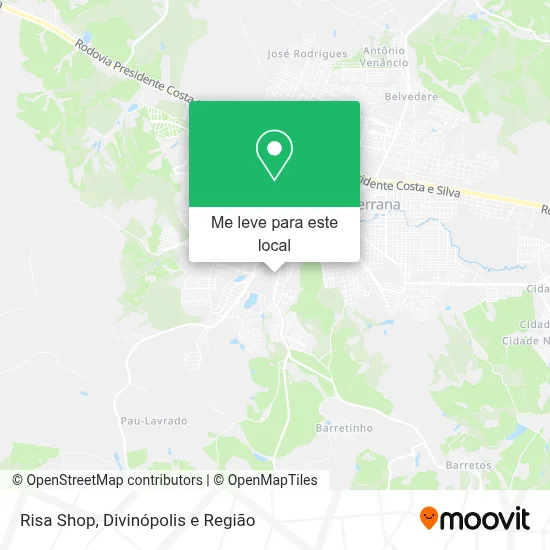 Risa Shop mapa