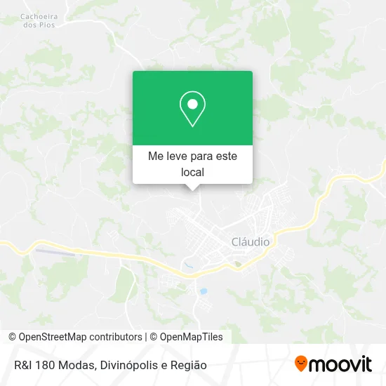 R&I 180 Modas mapa