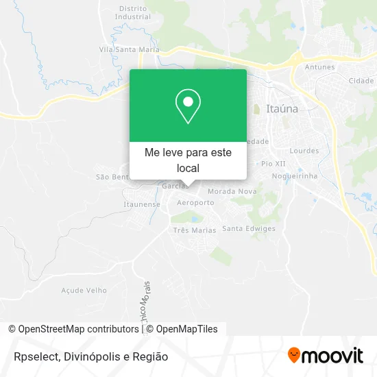 Rpselect mapa