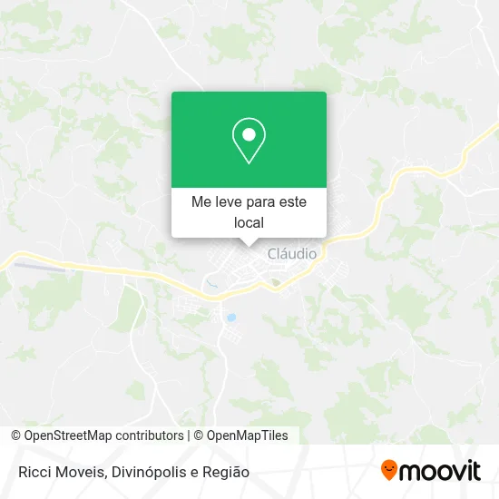 Ricci Moveis mapa