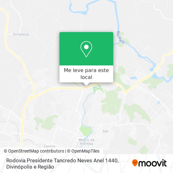 Rodovia Presidente Tancredo Neves Anel 1440 mapa
