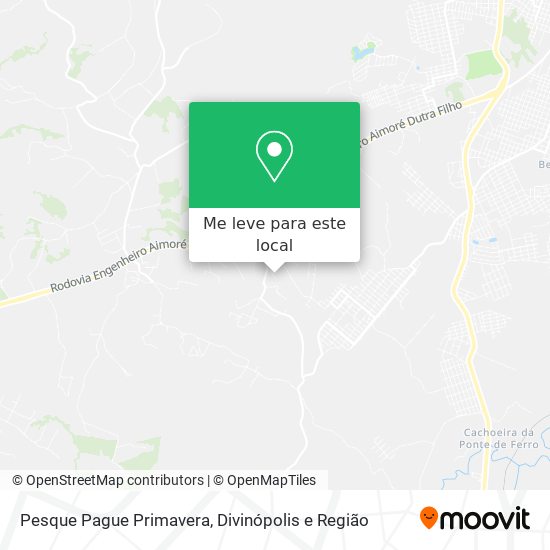 Pesque Pague Primavera mapa